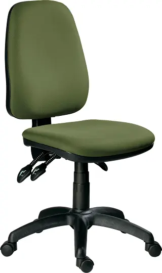 333 ASYN židle kancelářská, koženka BLOOM B 022 - koženka kiwi